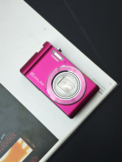 Used Casio EXILIM EX-ZS190 pink Digital Camera [No charger]