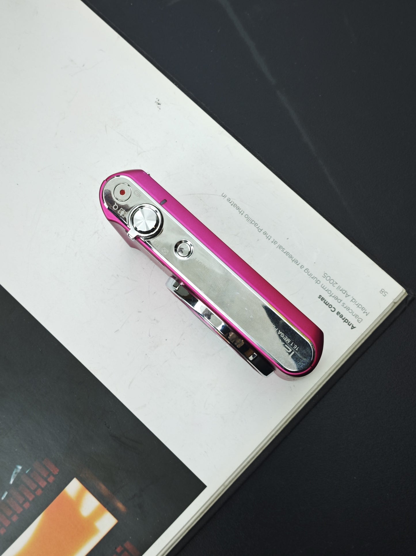 Used Casio EXILIM EX-ZS190 pink Digital Camera [No charger]