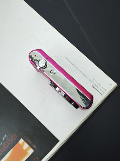 Used Casio EXILIM EX-ZS190 pink Digital Camera [No charger]