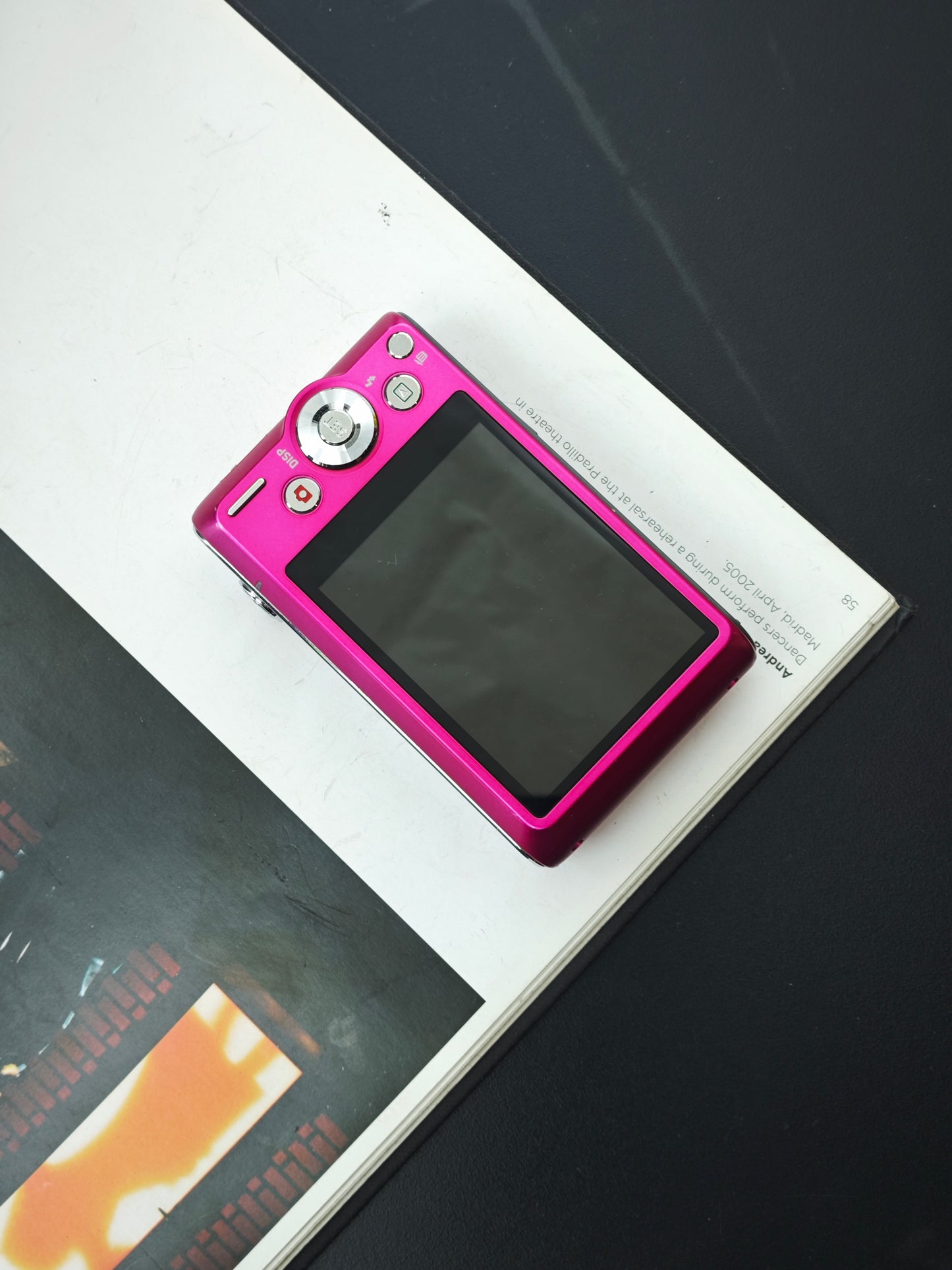 Used Casio EXILIM EX-ZS190 pink Digital Camera [No charger]