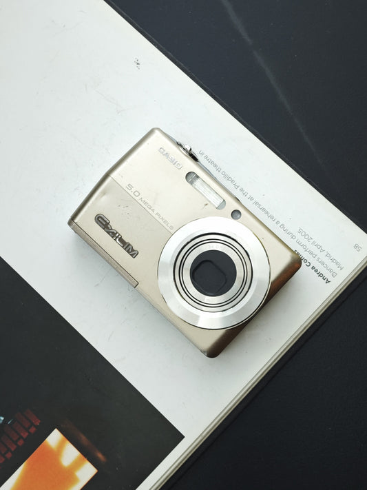 *READ* Used Casio EXILIM EX-Z400 gold Digital Camera [No charger]