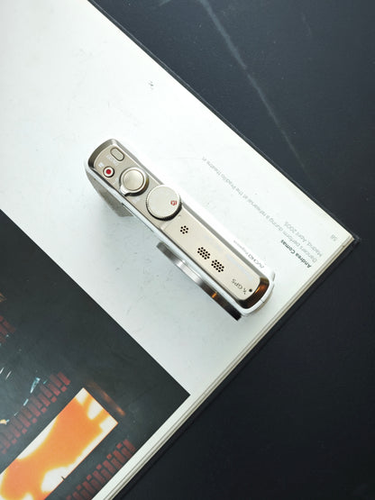 Used Panasonic Lumix DMC-TZ40 white Digital Camera [JPN only, No charger]