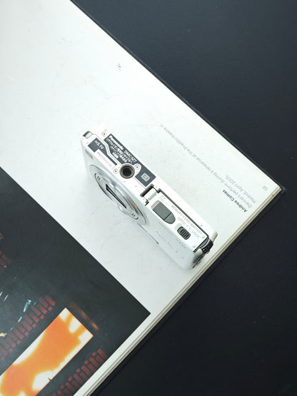 Used Panasonic Lumix DMC-SZ7 white Digital Camera [JPN only, No charger] #WN2BB003185