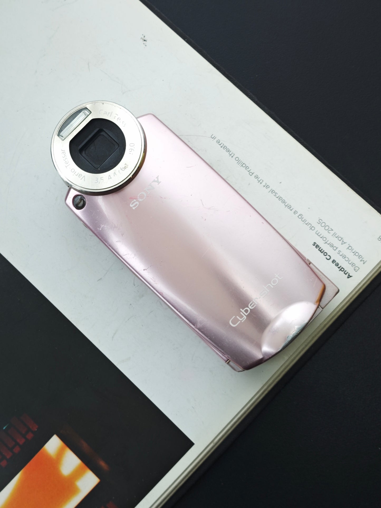 Used Sony Cyber-shot DSC-M2 pink Digital Camera [JPN only, No charger]