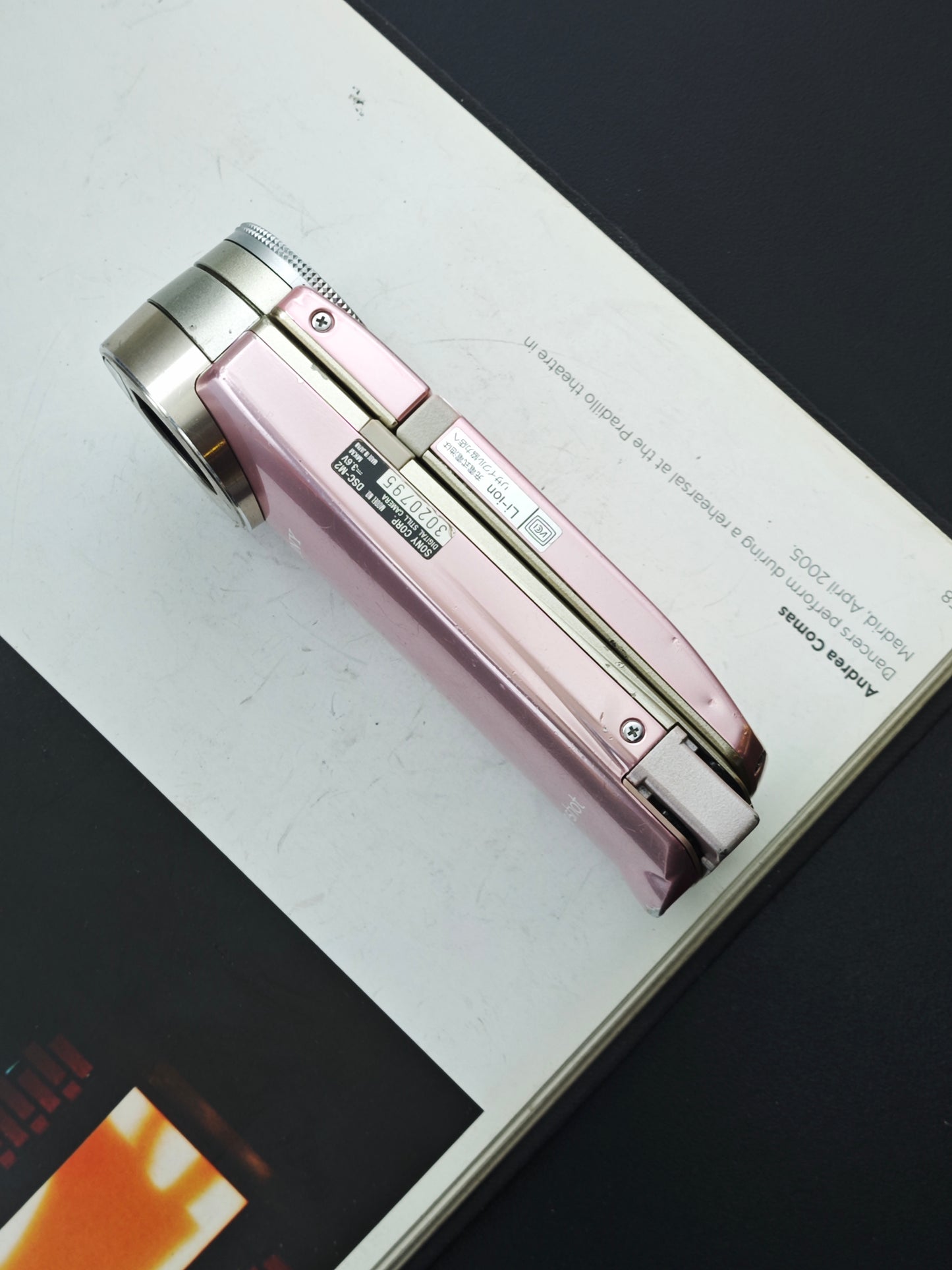 Used Sony Cyber-shot DSC-M2 pink Digital Camera [JPN only, No charger]