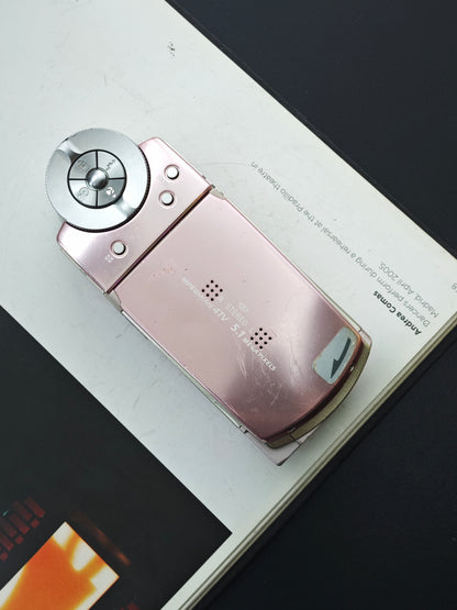 Used Sony Cyber-shot DSC-M2 pink Digital Camera [JPN only, No charger]