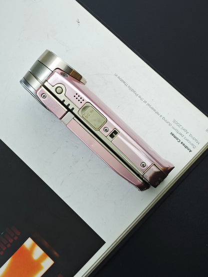 Used Sony Cyber-shot DSC-M2 pink Digital Camera [JPN only, No charger]