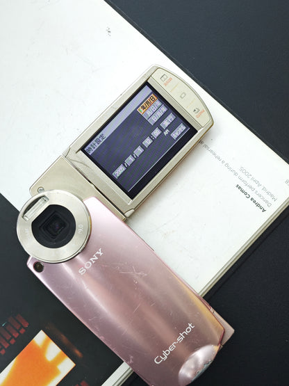 Used Sony Cyber-shot DSC-M2 pink Digital Camera [JPN only, No charger]
