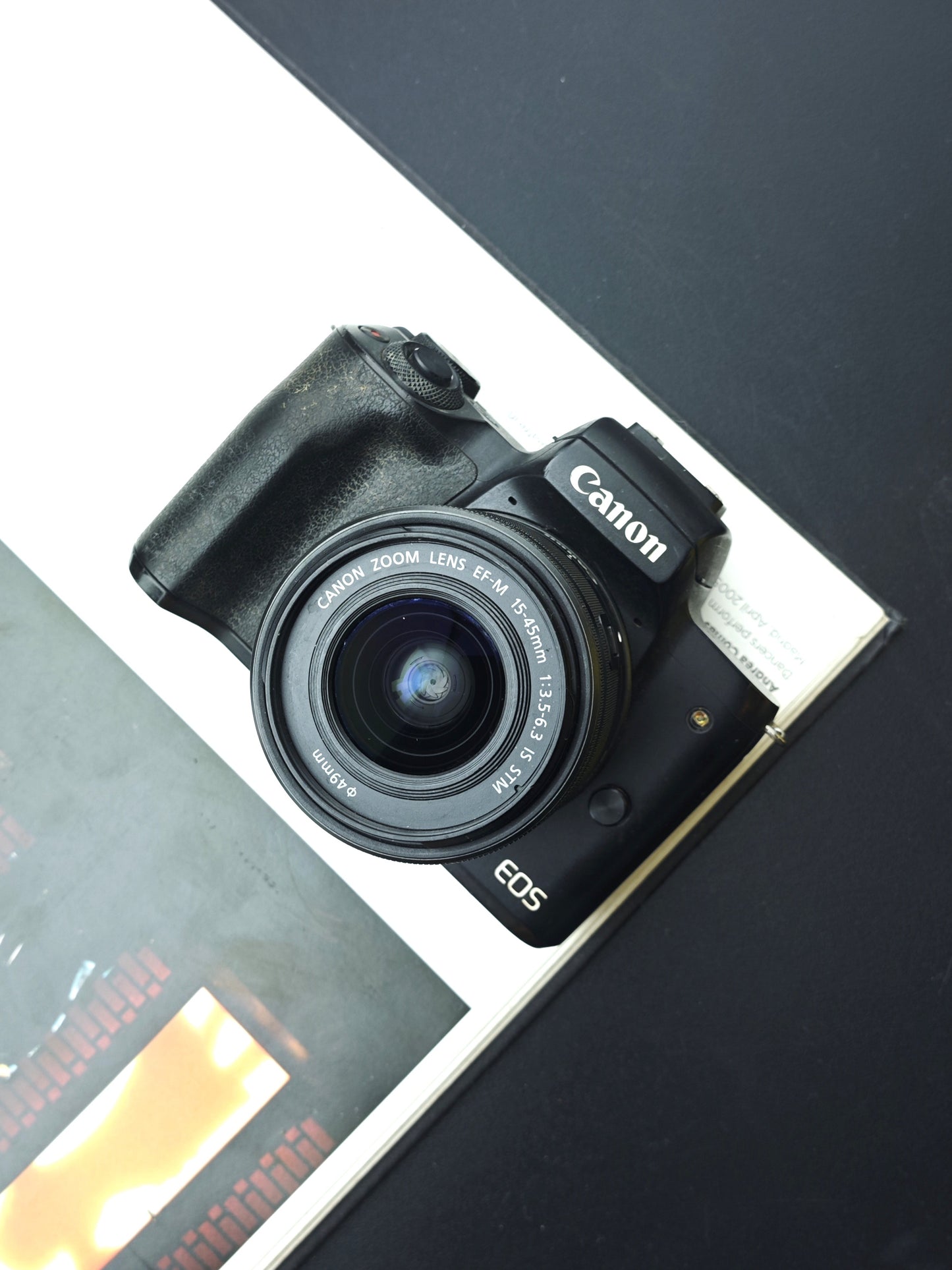 Used Canon EOS Kiss M with EF-M 15-45mm F3.5-6.3 IS STM [No charger]