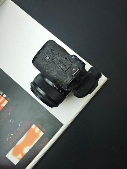 Used Canon EOS Kiss M with EF-M 15-45mm F3.5-6.3 IS STM [No charger]