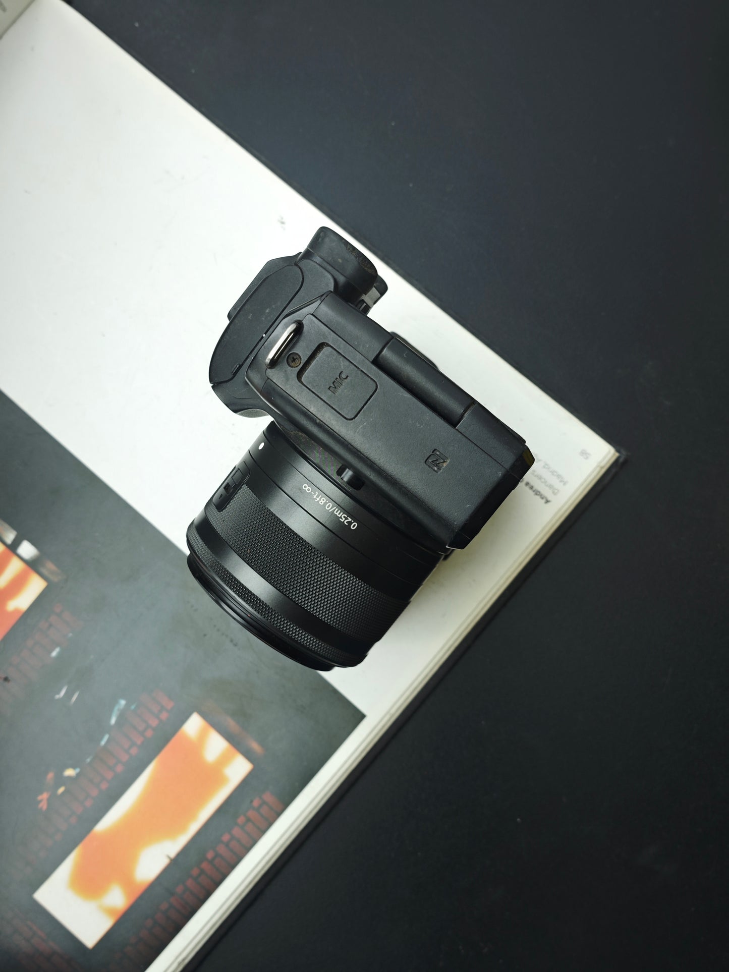 Used Canon EOS Kiss M with EF-M 15-45mm F3.5-6.3 IS STM [No charger]