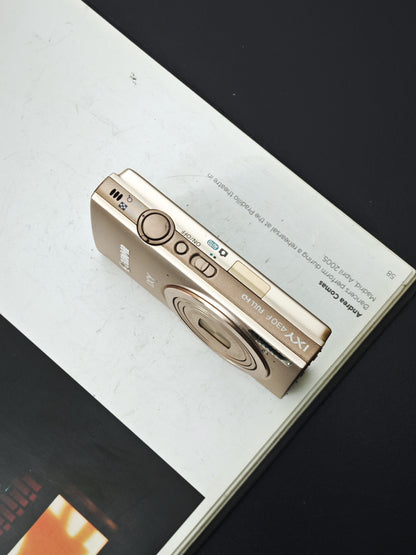 Used Canon IXY 430F gold Digital Camera