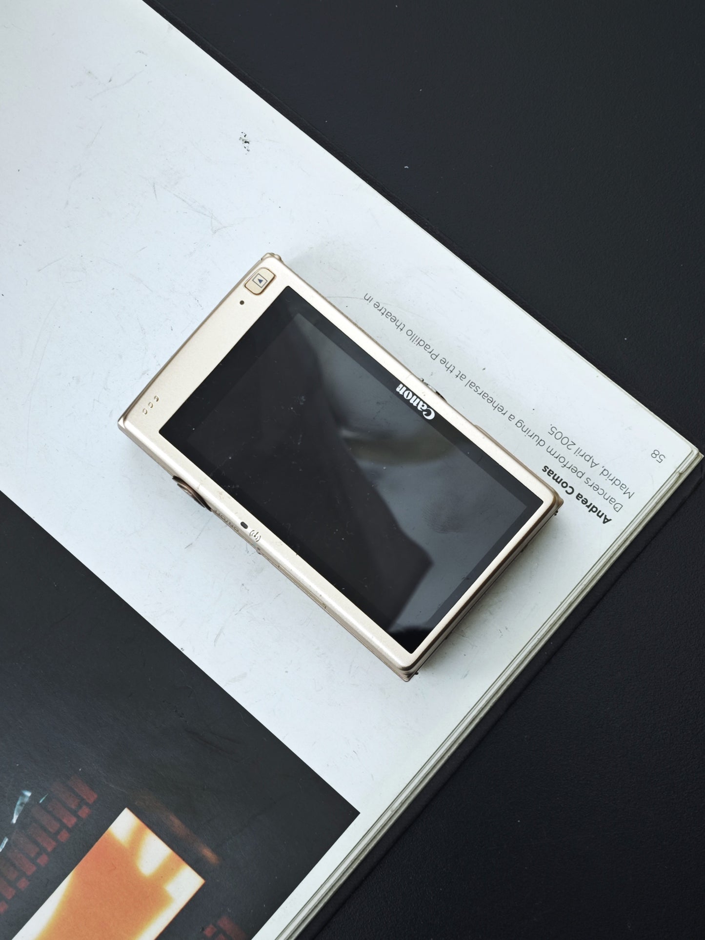 Used Canon IXY 430F gold Digital Camera