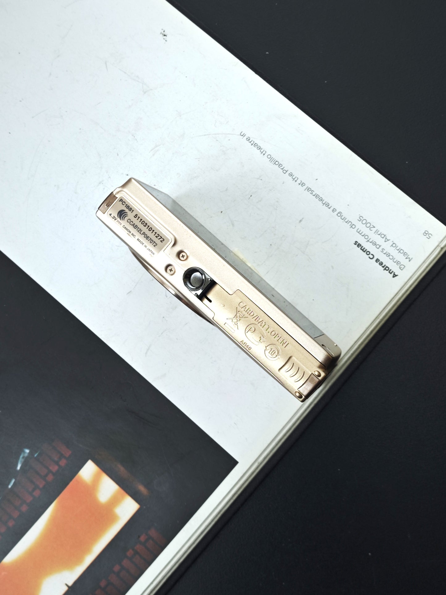 Used Canon IXY 430F gold Digital Camera