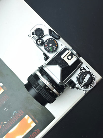 *READ* Nikon FE silver with Nikkor 50mm F1.4 Ai #3670573
