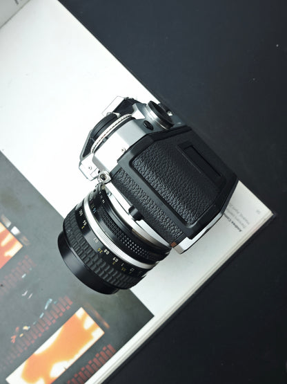 *READ* Nikon FE silver with Nikkor 50mm F1.4 Ai #3670573