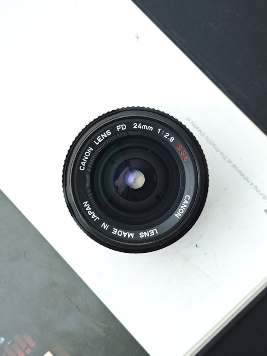 *READ* Canon Lens FD 24mm F2.8 S.S.C.