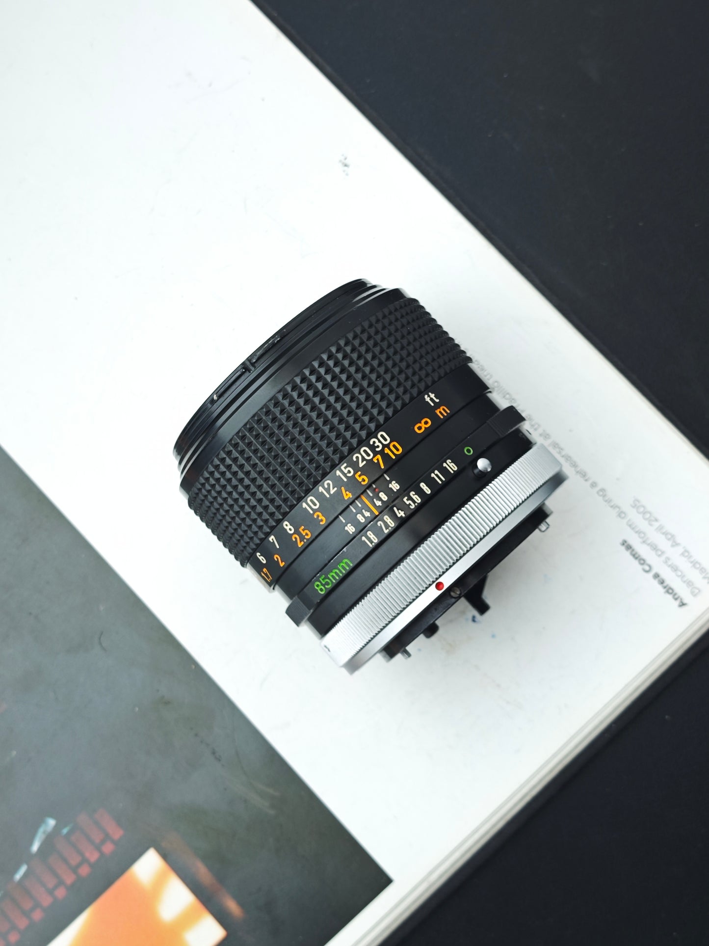 Canon Lens FD 85mm F1.8 S.C.