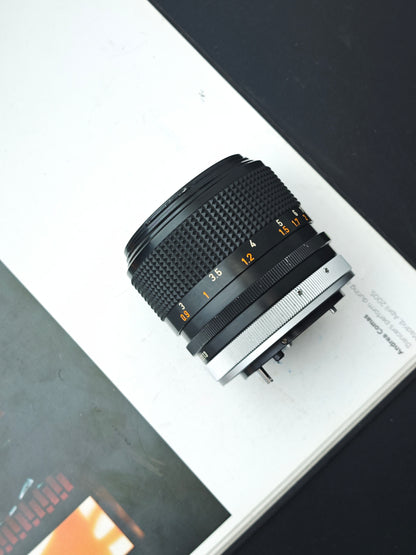 Canon Lens FD 85mm F1.8 S.C.