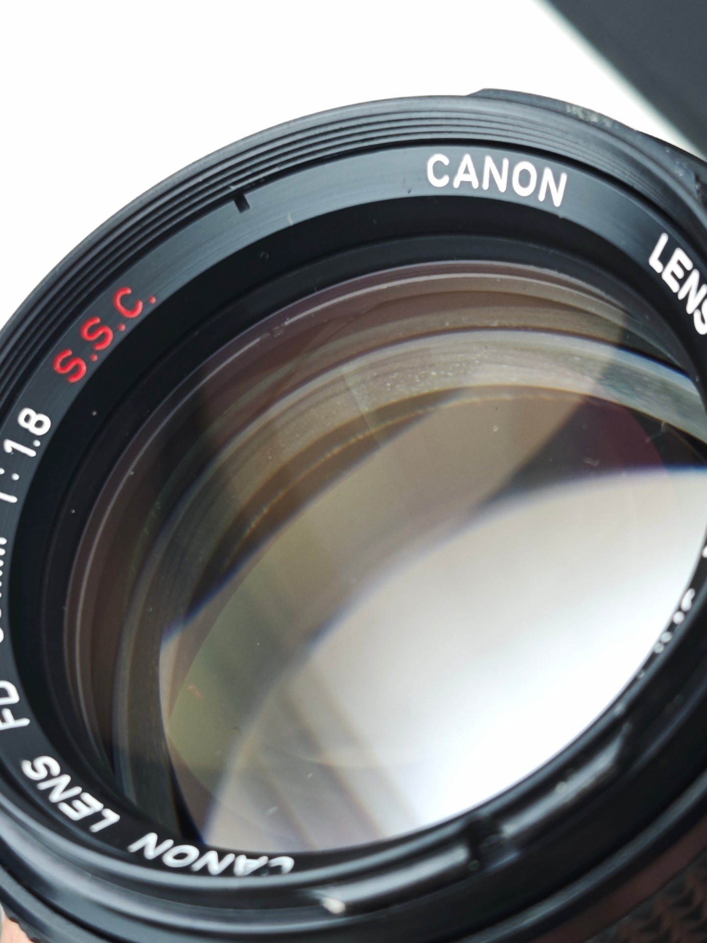 Canon Lens FD 85mm F1.8 S.C.