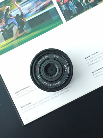 Used Zeiss Sonnar FE 35mm F2.8 ZA T* (Sony SEL35F28Z) [E mount]