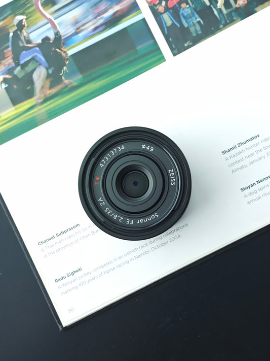 Used Zeiss Sonnar FE 35mm F2.8 ZA T* (Sony SEL35F28Z) [E mount]