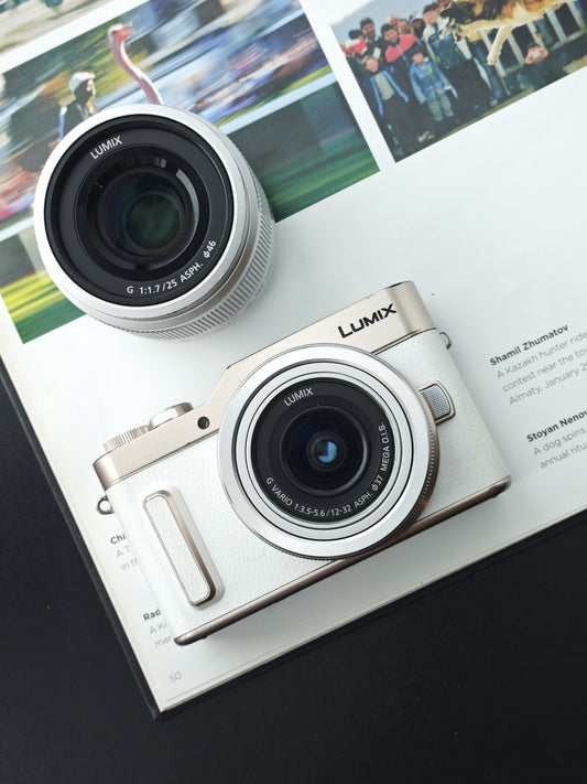 Used Panasonic Lumix DC-GF10 with G Vario 12-32mm F3.5-5.6 and G 25mm F1.7 [JPN only, with box]