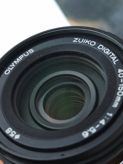 Used Olympus PEN E-PL1 with Double Zoom Kit [+Electronit View Finder VF-2, No charger]