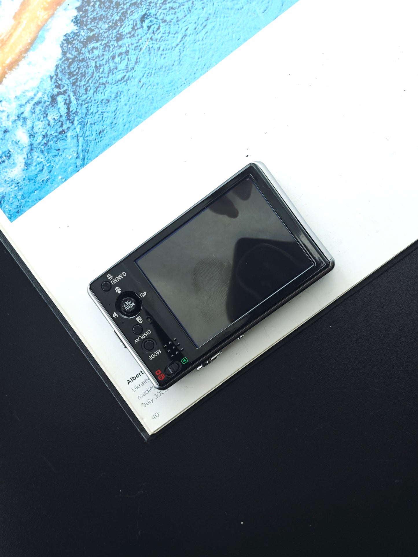 Used Panasonic Lumix DMC-FX500 black Digital Camera [JPN only, with box]