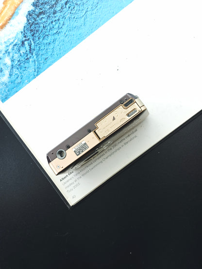 Used Sony Cyber-Shot DSC-WX5 gold Digital Camera [JPN only, with box]