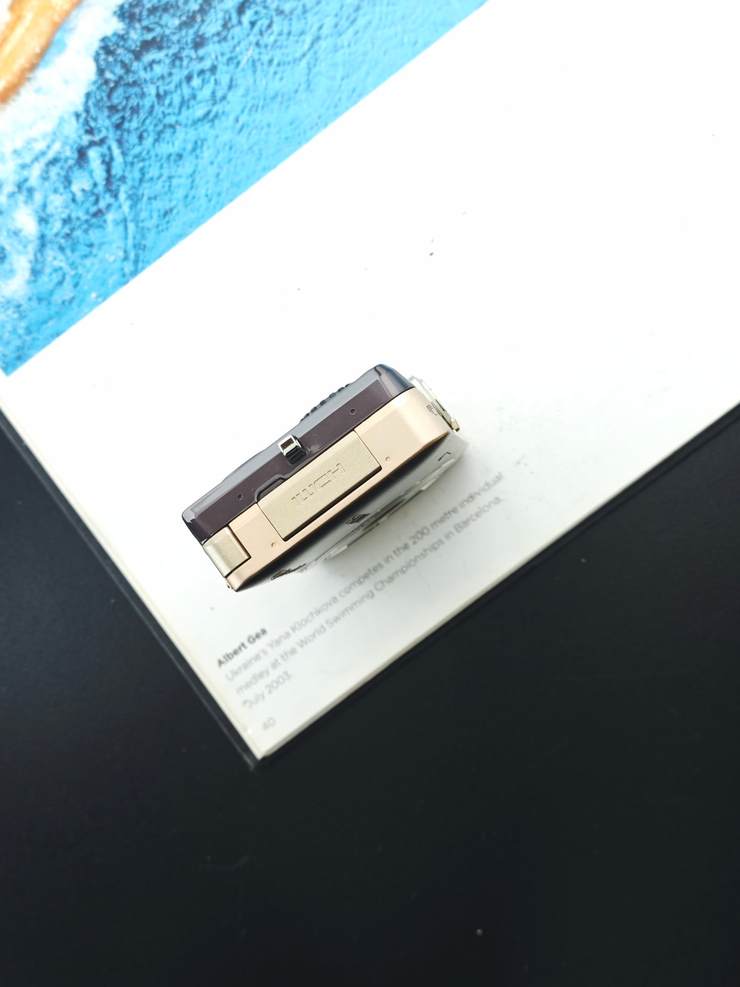 Used Sony Cyber-Shot DSC-WX5 gold Digital Camera [JPN only, with box]