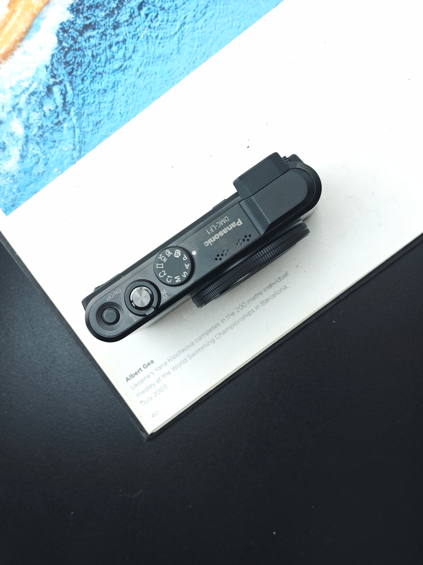 Used Panasonic Lumix DMC-LF1 black Digital Camera [JPN only, with box]