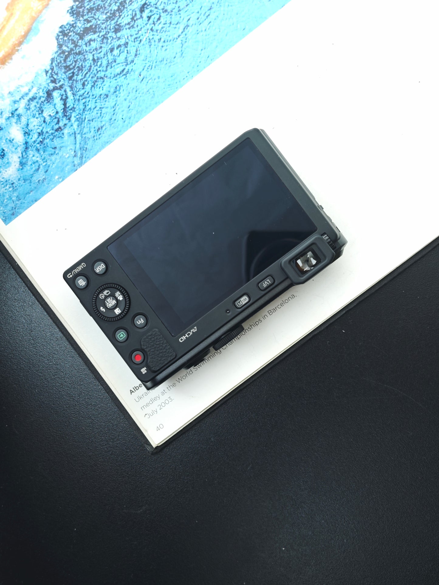 Used Panasonic Lumix DMC-LF1 black Digital Camera [JPN only, with box]