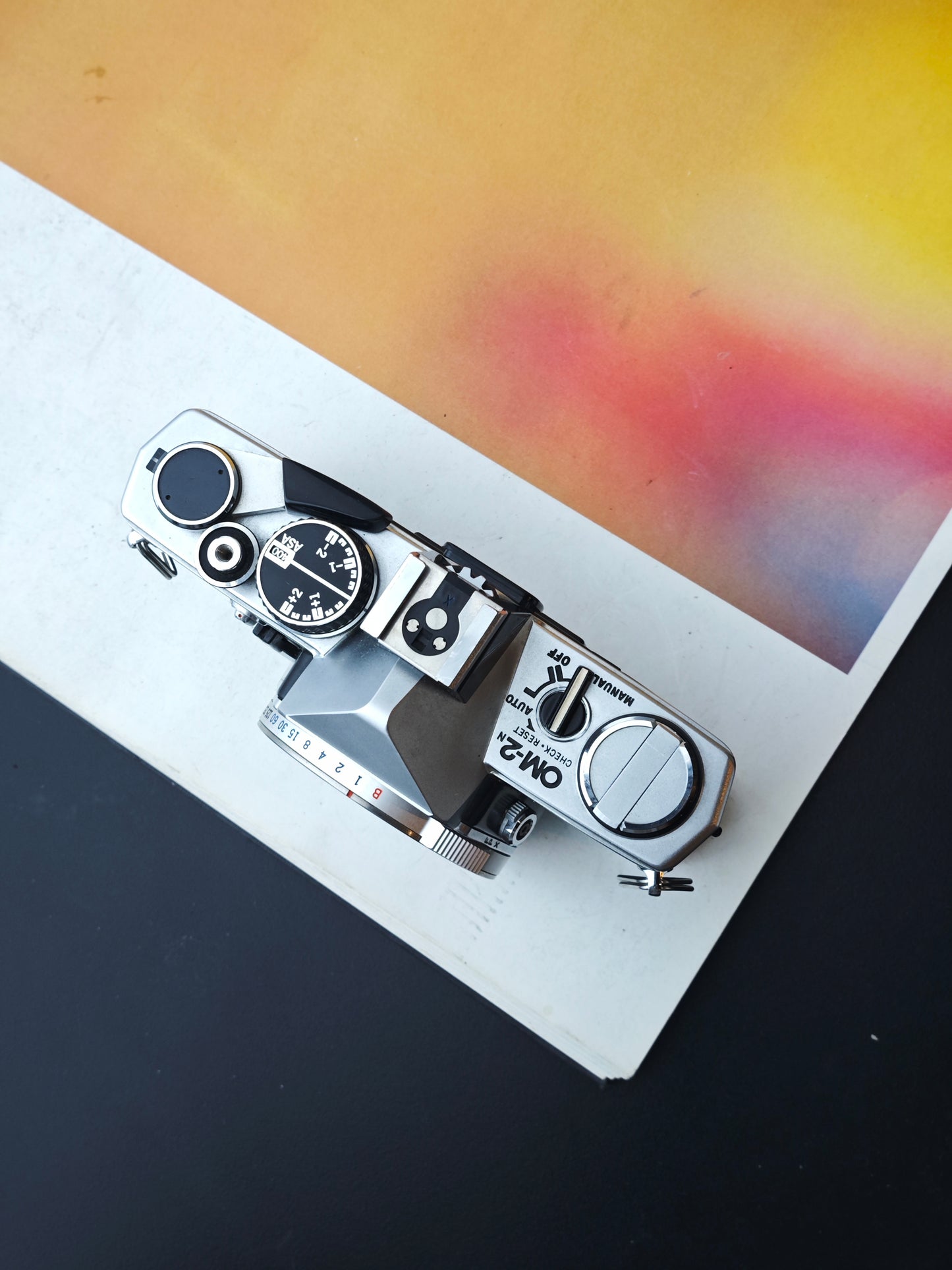 Olympus OM-2n silver body