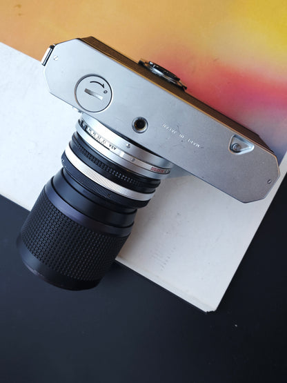 Nikomat FT-N with Zoom-Nikkor 35-105mm F3.5-4.5 Ai-S