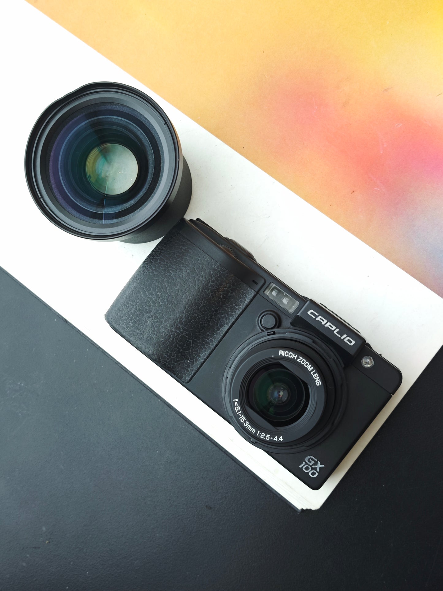 Used Ricoh Caplio GX100 Digital Camera [+HA-2, No charger]
