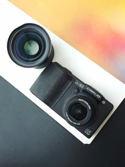 Used Ricoh Caplio GX100 Digital Camera [+HA-2, No charger]