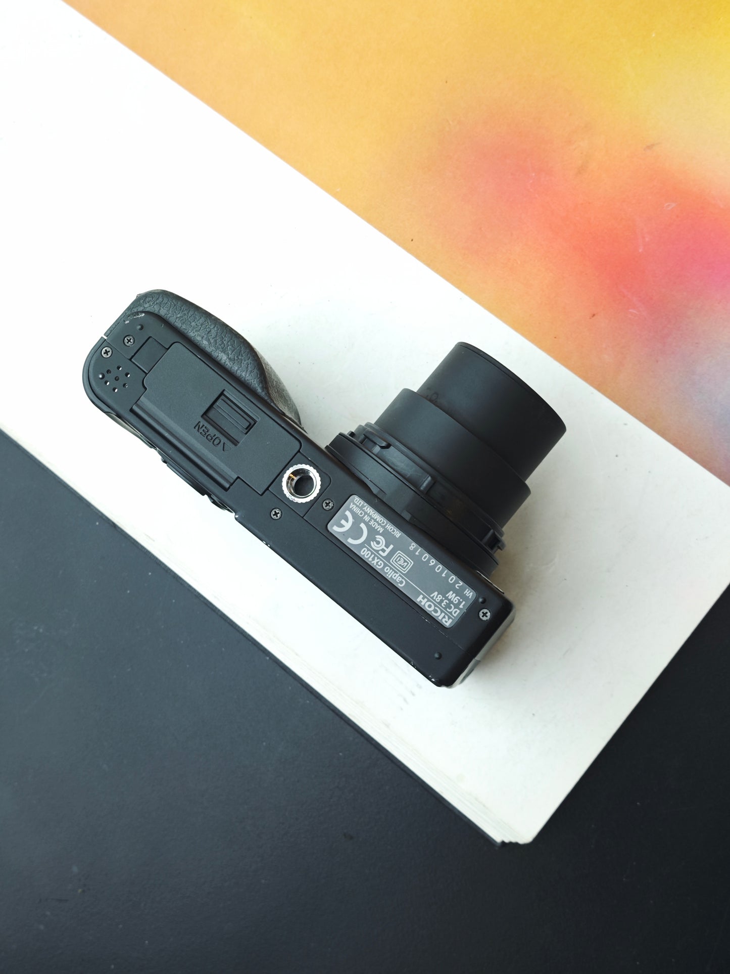 Used Ricoh Caplio GX100 Digital Camera [+HA-2, No charger]