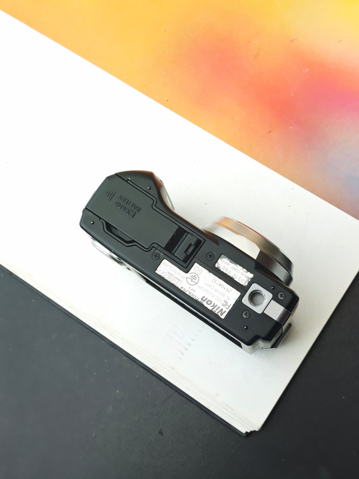 Used Nikon Coolpix P1 black Digital Camera [No charger]