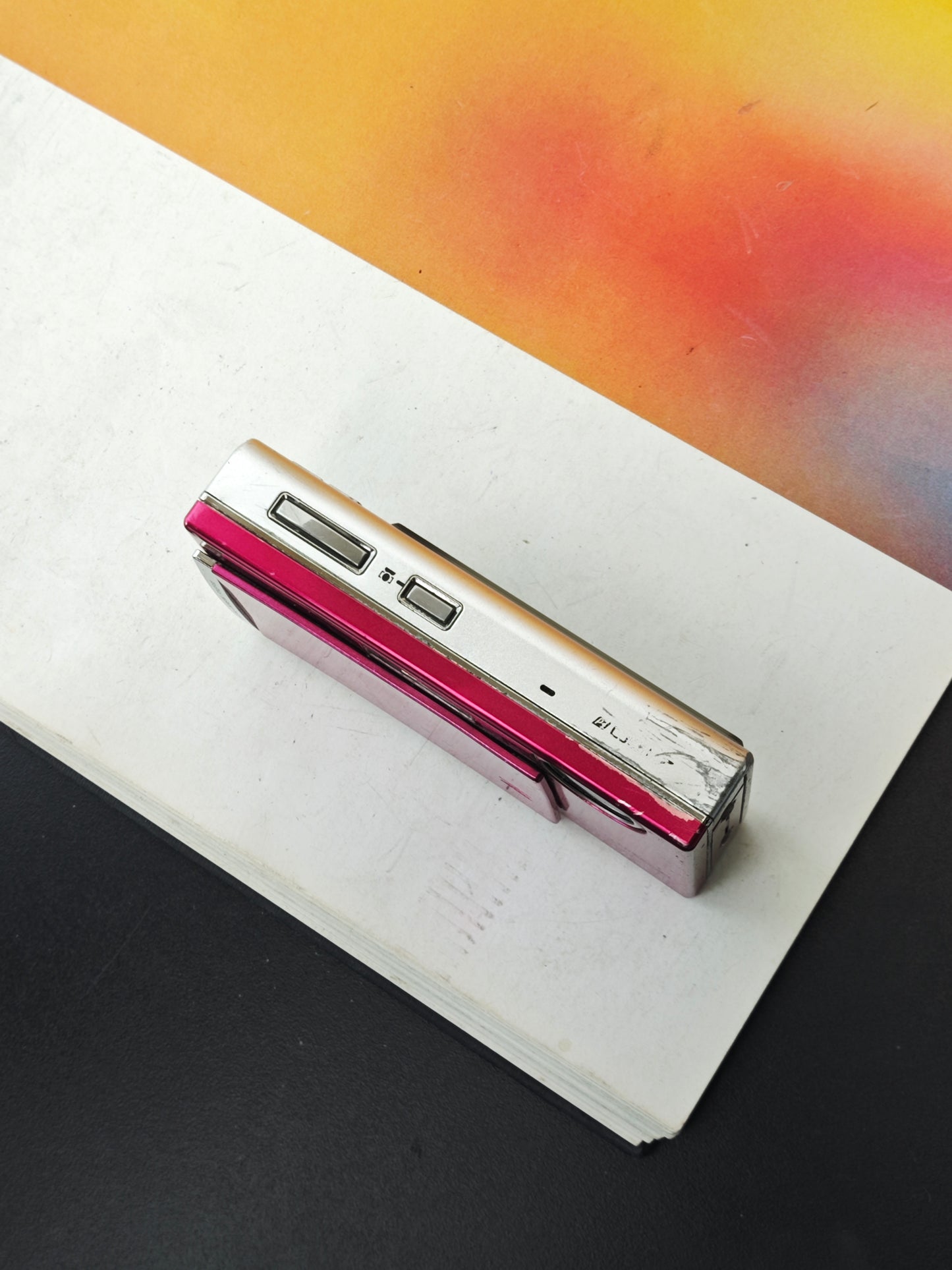 Used Fujifilm FinePix F100 fd pink Digital Camera [with box]