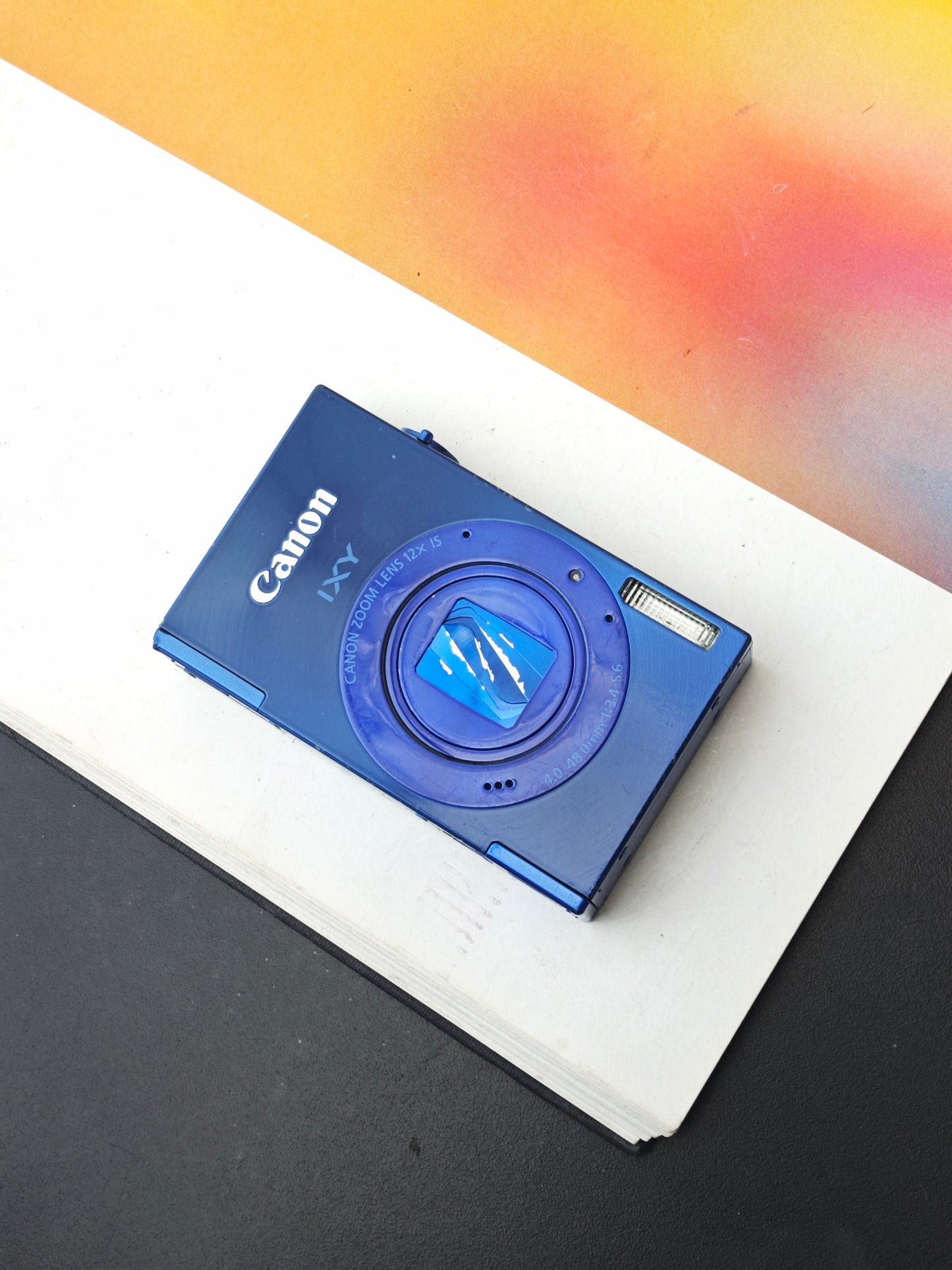 Used Canon IXY 3 blue Digital Camera