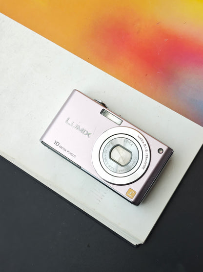 Used Panasonic Lumix DMC-FX37 pink Digital Camera [JPN only] #FG8SA01330A