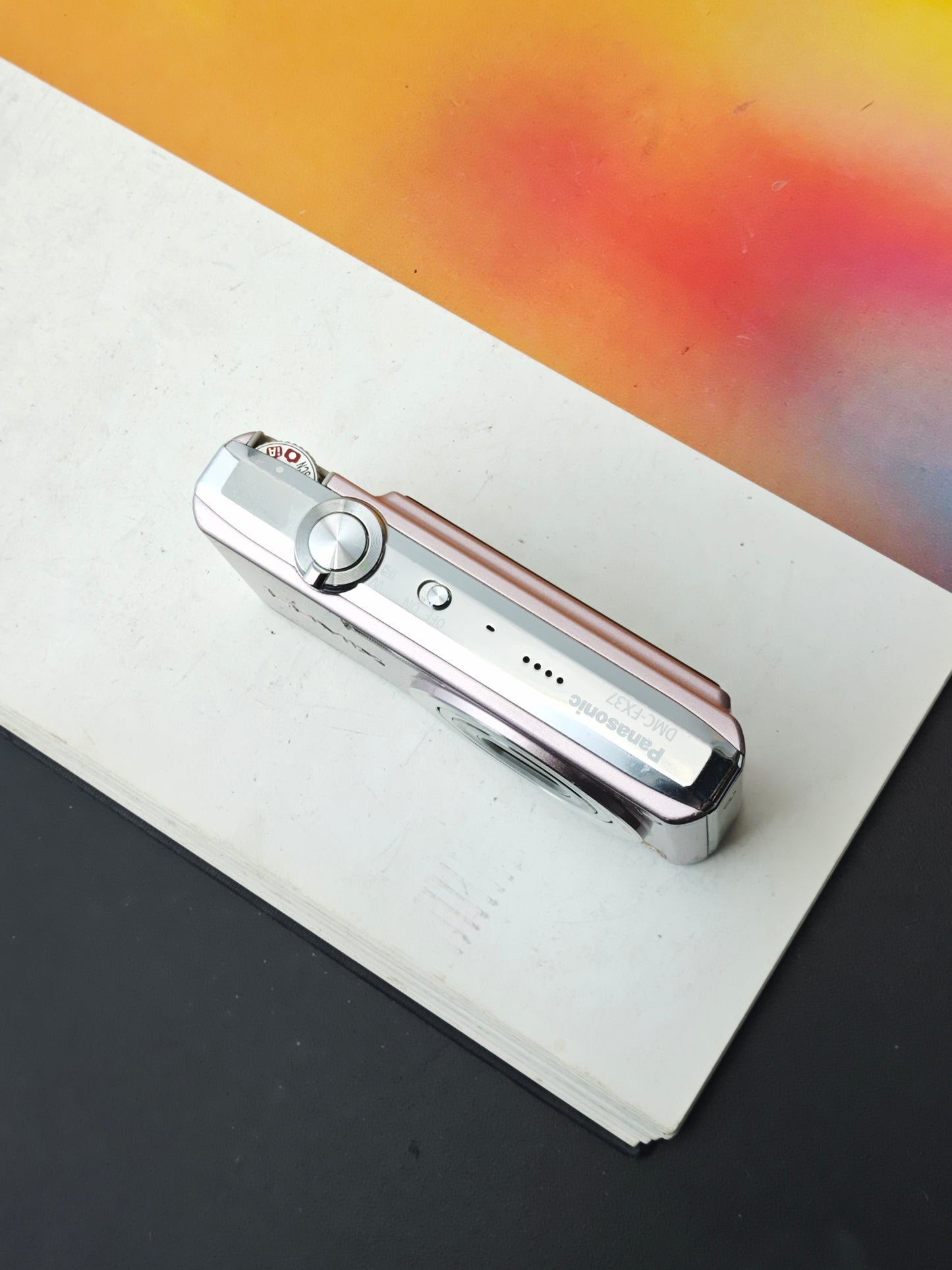 Used Panasonic Lumix DMC-FX37 pink Digital Camera [JPN only] #FG8SA01330A