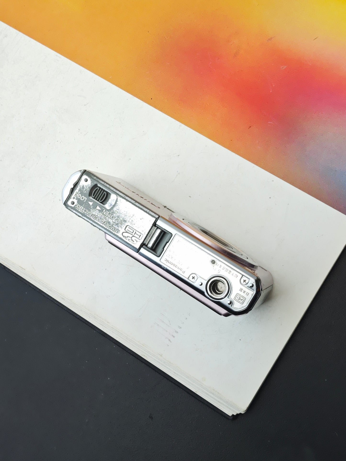 Used Panasonic Lumix DMC-FX37 pink Digital Camera [JPN only] #FG8SA01330A