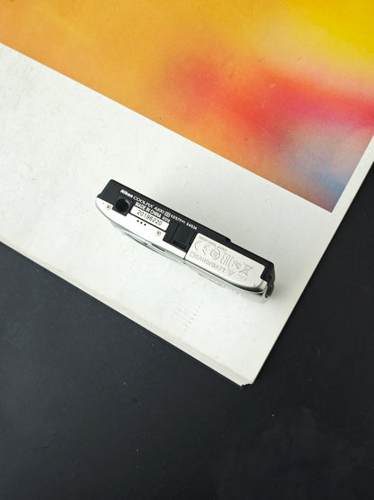 Used Nikon Coolpix A100 silver Digital Camera [No charger]