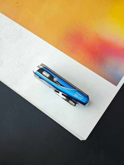 Used Olympus μ 1020 blue Digital Camera [No charger]