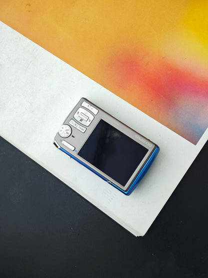 Used Olympus μ 1020 blue Digital Camera [No charger]