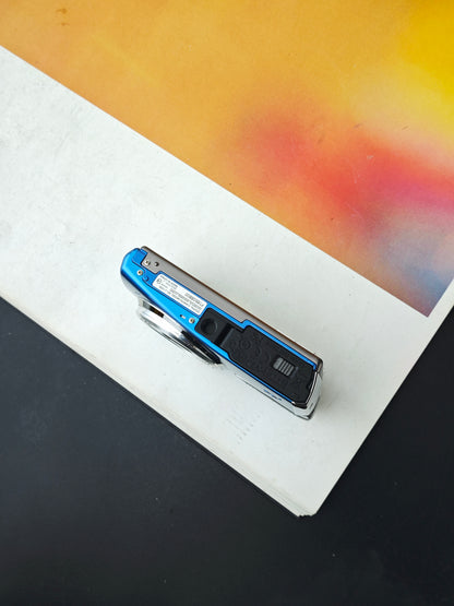 Used Olympus μ 1020 blue Digital Camera [No charger]