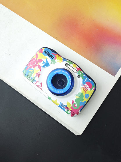 Used Nikon Coolpix W100 Waterproof Marine Edition [with box]