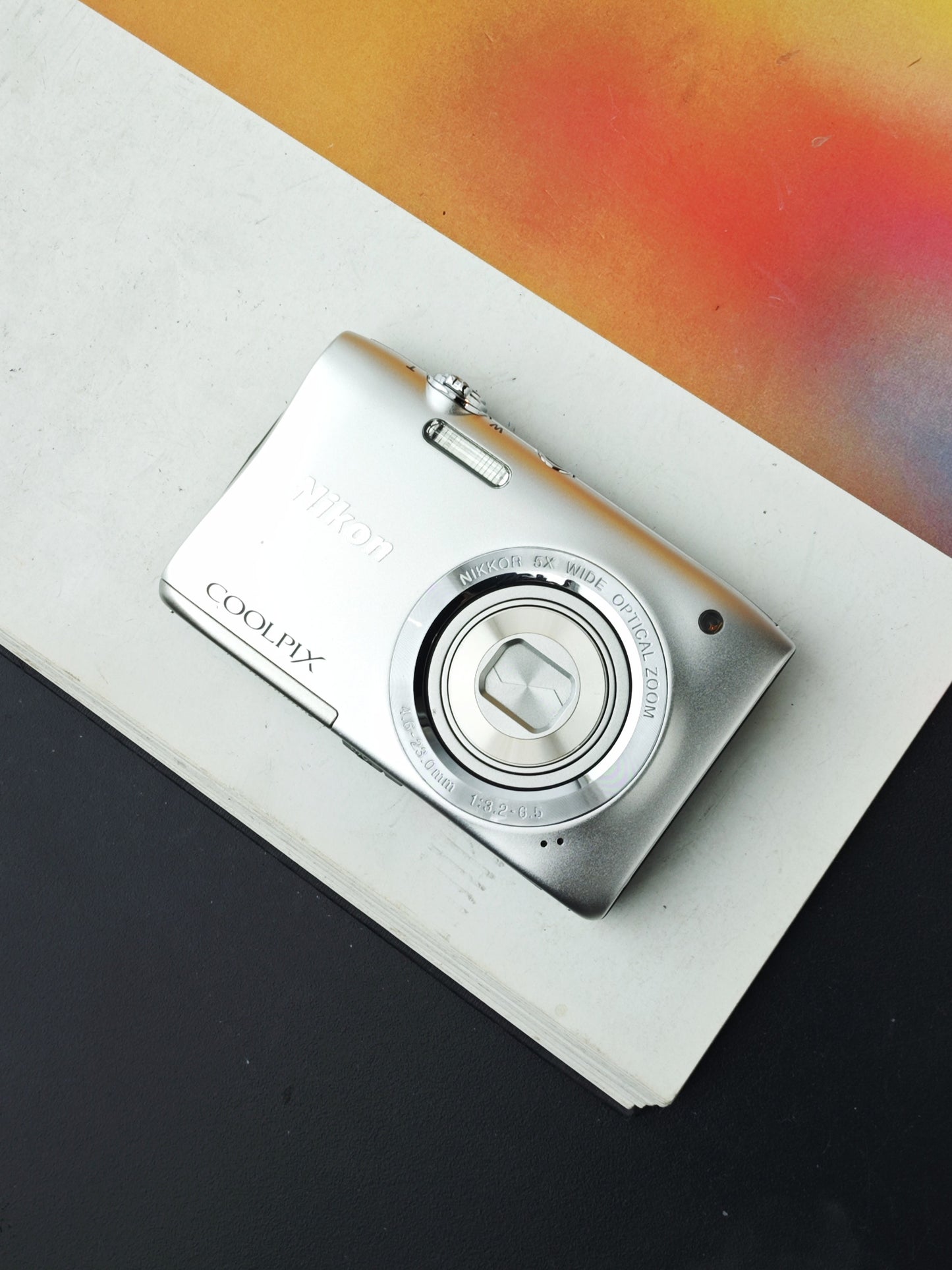 Used Nikon Coolpix S2900 silver Digital Camera [with box]